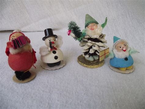 vintage handmade metal house ornaments made in japan by at|Vintage Made in Japan Christmas Ornaments .